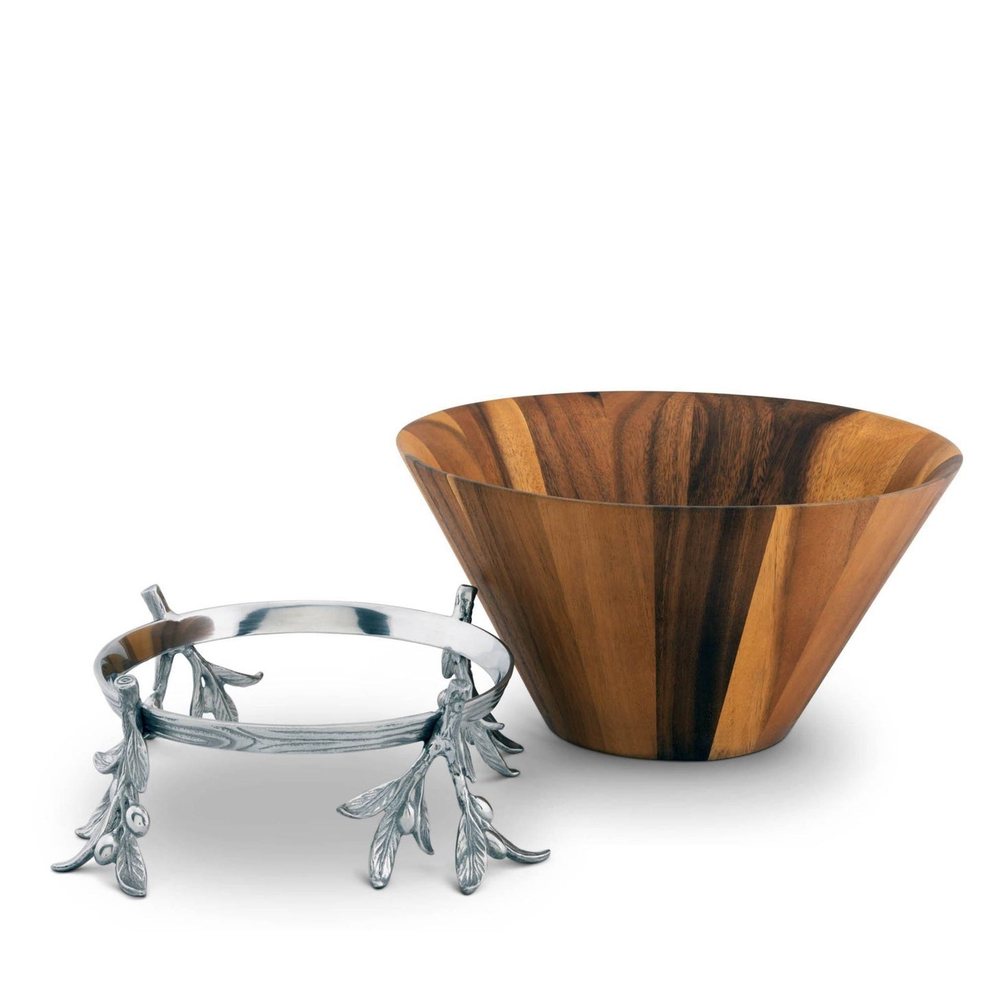Olive Wood Salad Bowl - themonogram manor 
