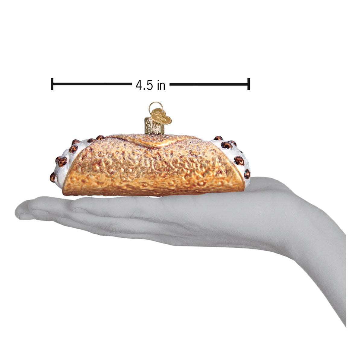 Cannoli Ornament - themonogram manor 