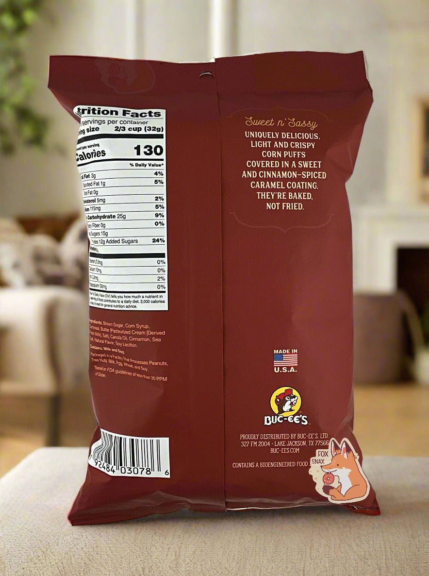 Buc - ee's Cinnamon Sweet Beaver Nuggets - themonogram manor 