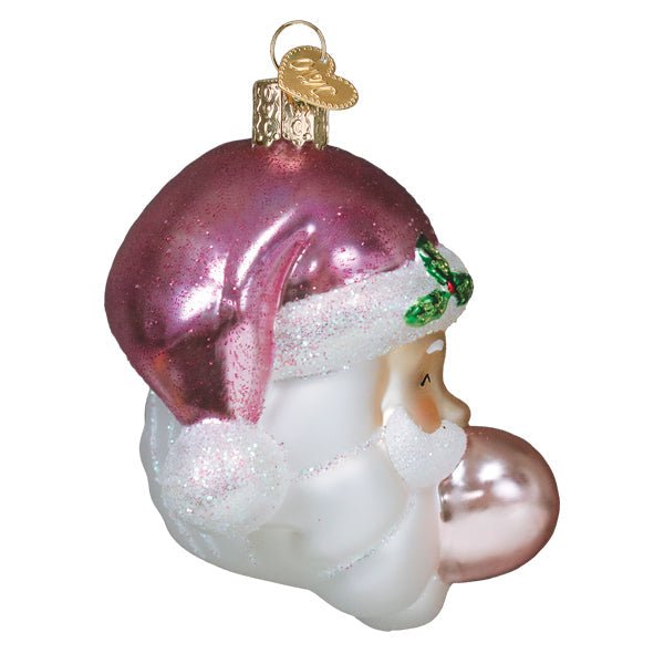 Bubblegum Papa Noel Ornament - #themonogram manor #