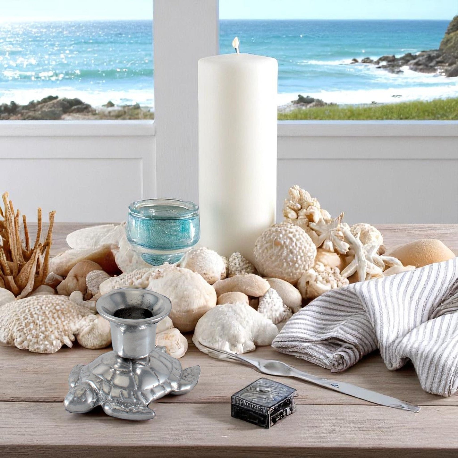 Turtle candle holders - themonogram manor 