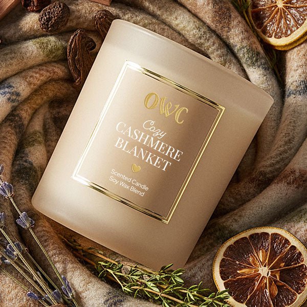 Cozy Cashmere Blanket Candle - #themonogram manor #