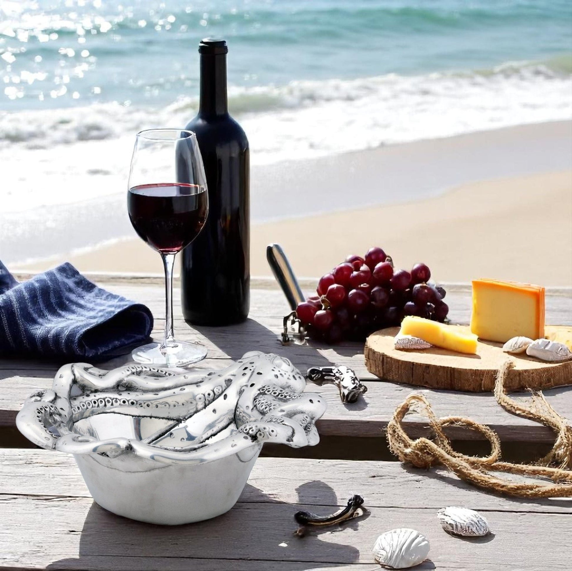 Octopus Wine Coaster - themonogram manor 