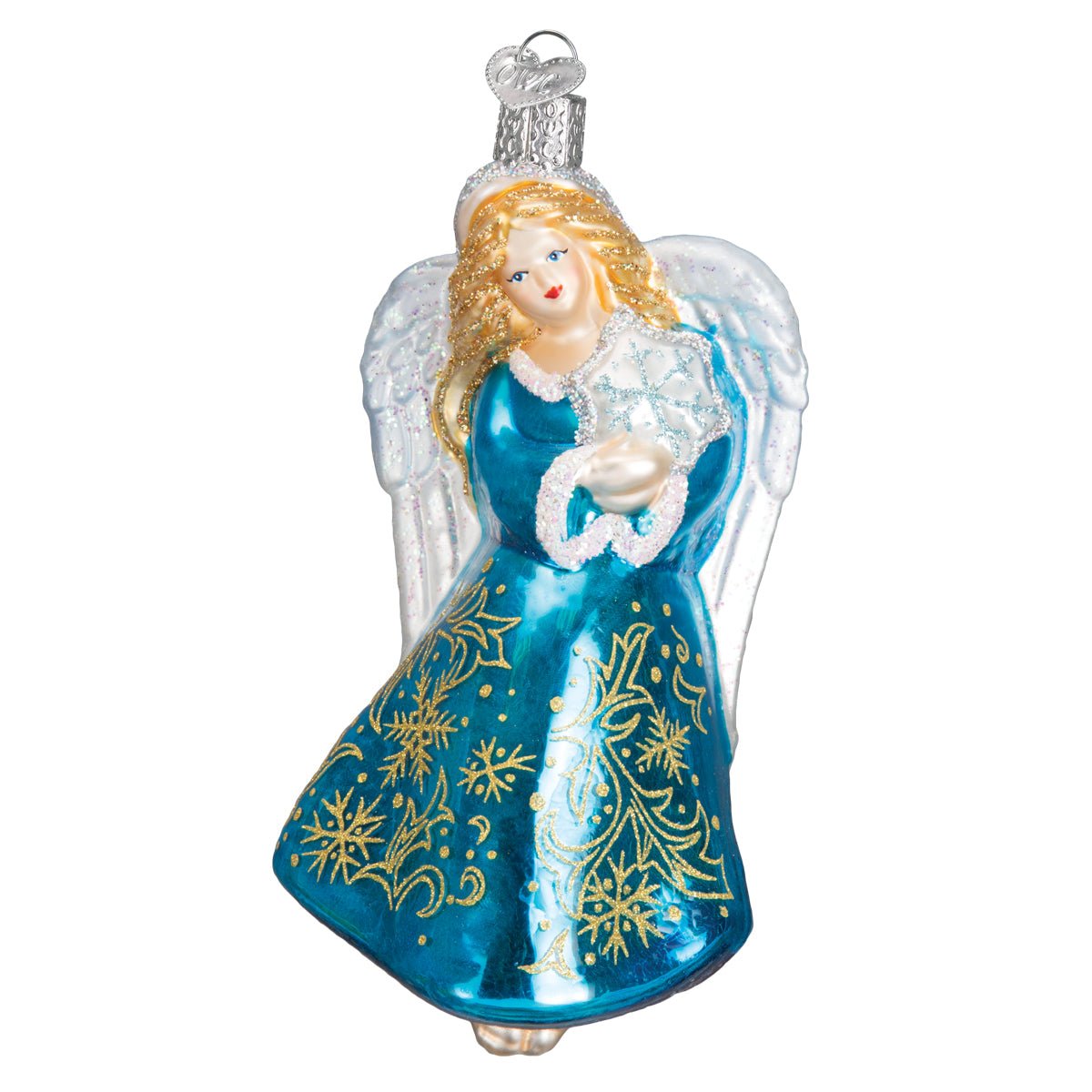 Glistening Snowflake Angel - themonogram manor 