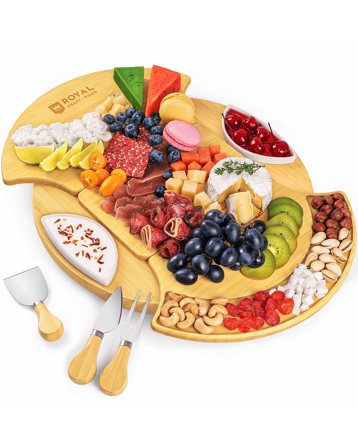 Cheese Board Set, Round - themonogram manor 