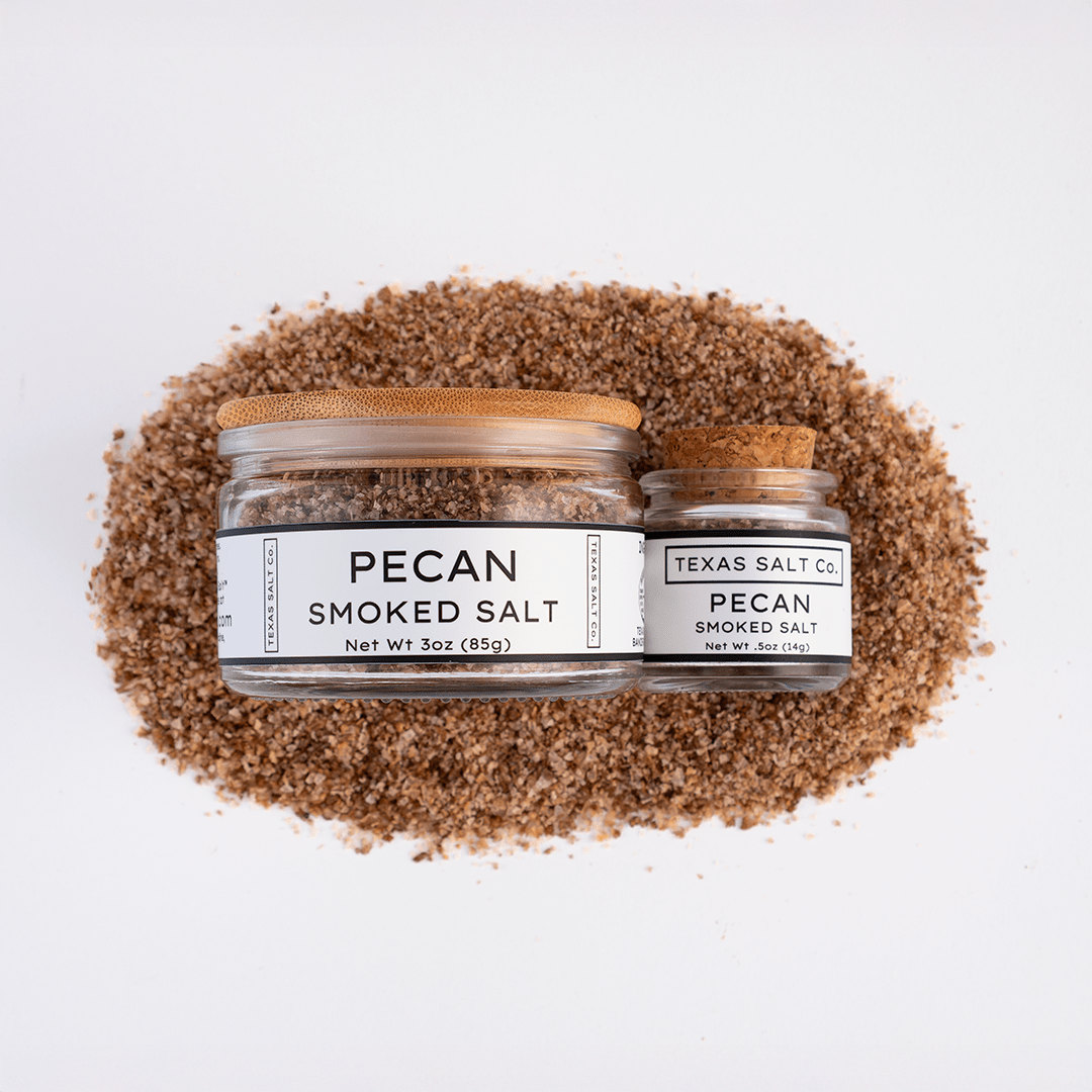 Pecan Smoked Salt - themonogram manor 