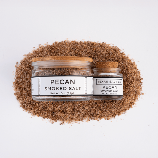 Pecan Smoked Salt - themonogram manor 