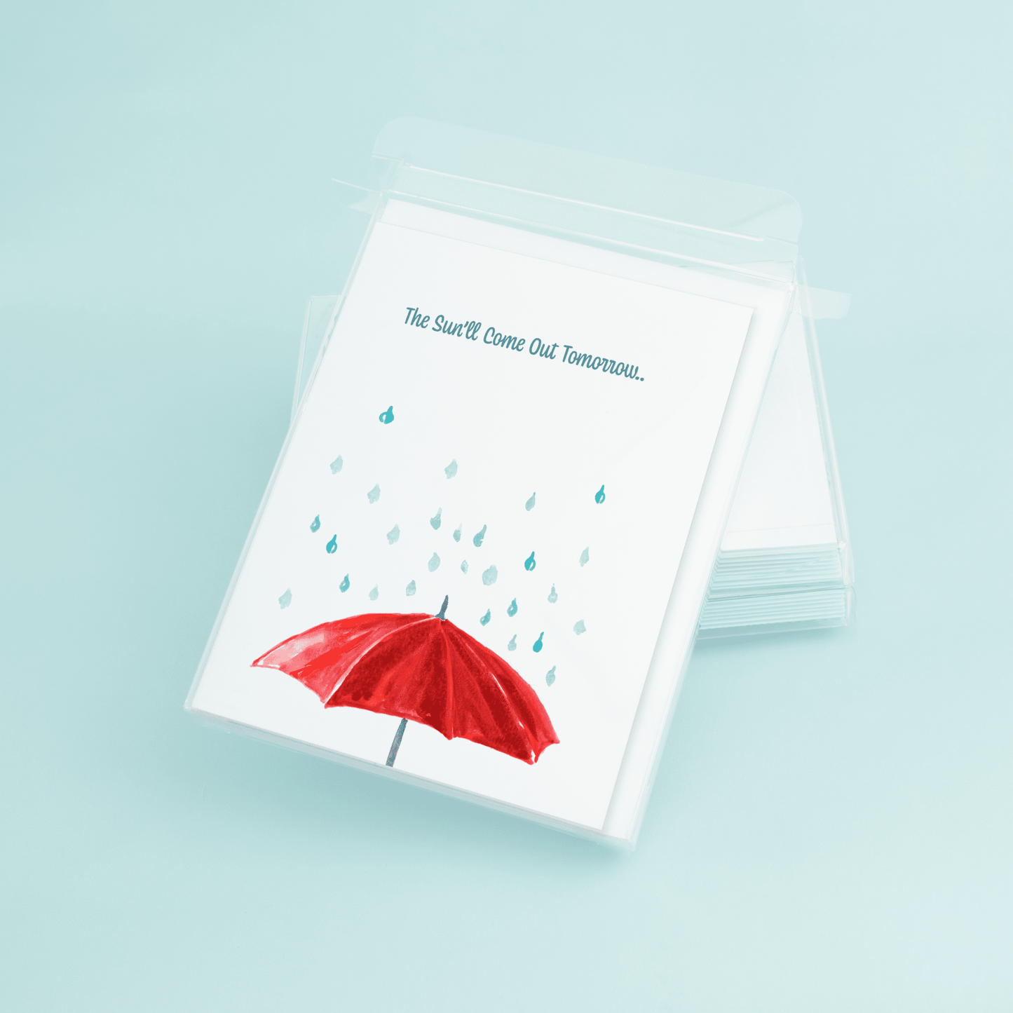 Umbrella "Sun'll Come Out Tomorrow" - themonogram manor 