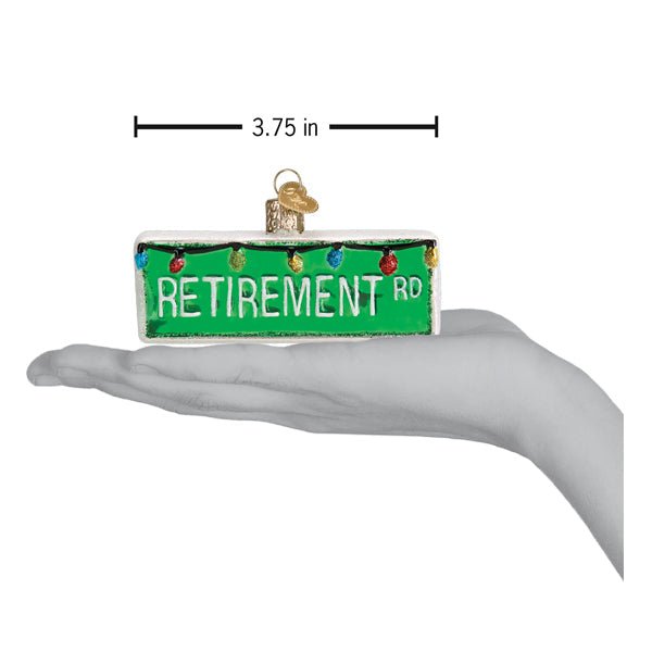 Happy Retirement Ornament - #themonogram manor #