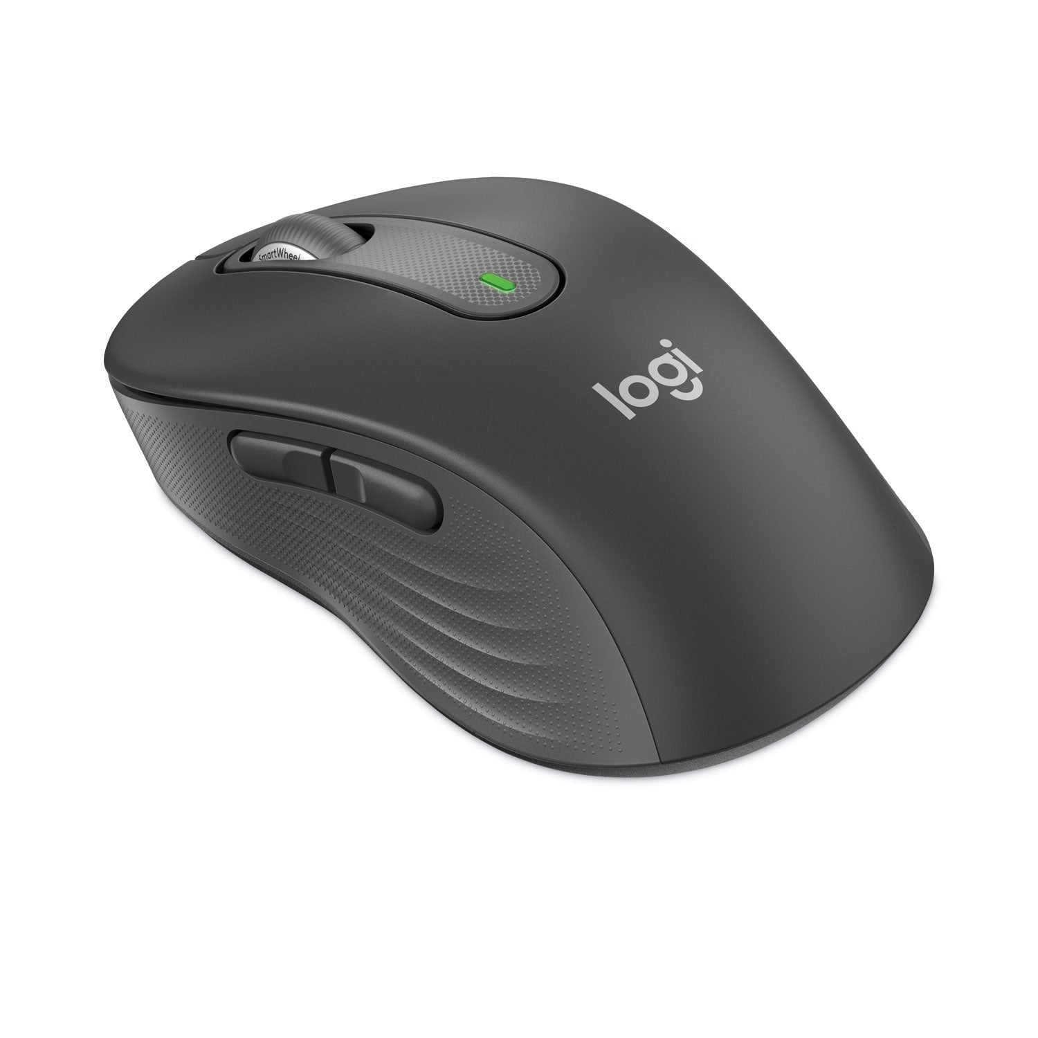 Logitech Signature M650 Wireless Mouse, Large, 2.4 GHz Frequency, 33 ft Wireless Range, Right Hand Use, Graphite - themonogram manor 