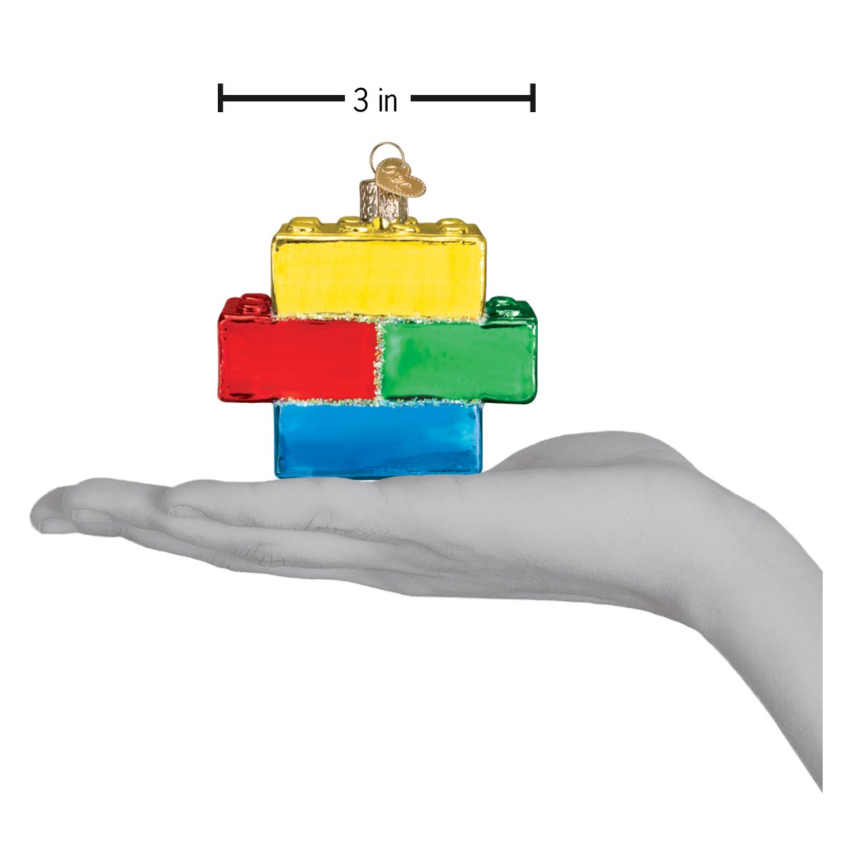Building Blocks Ornament - themonogram manor 