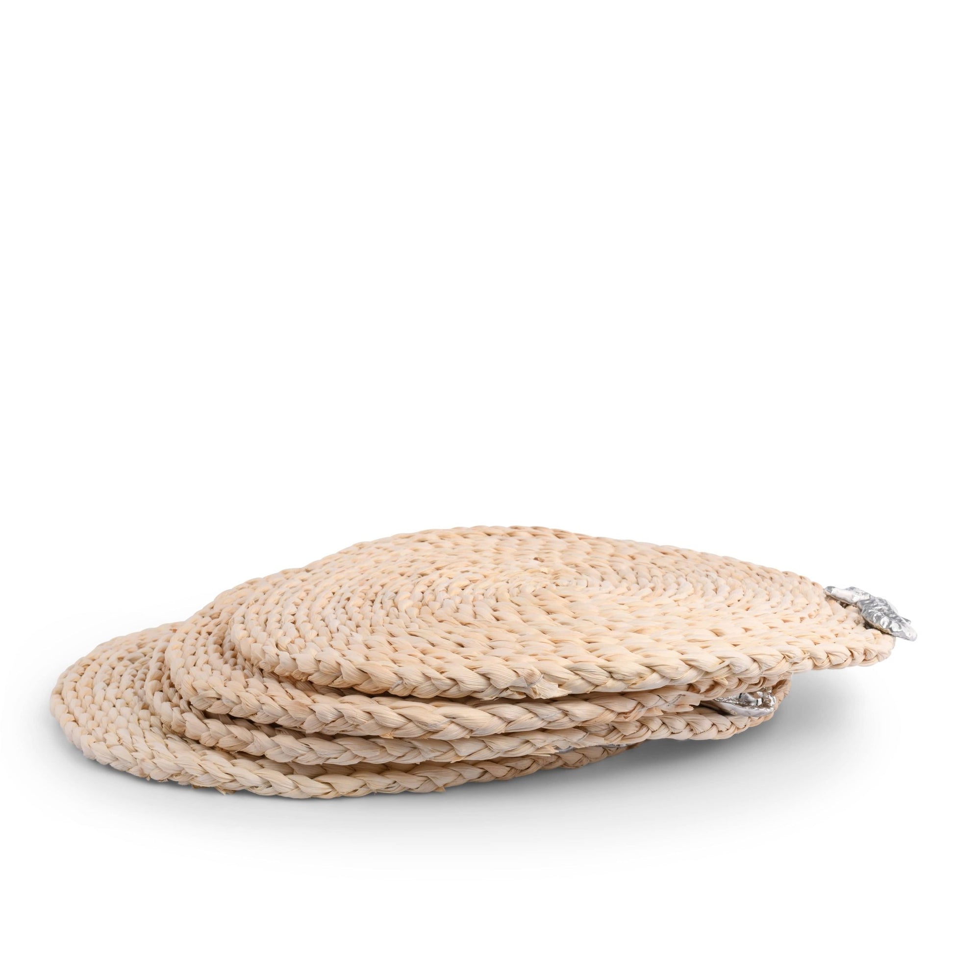 Sea Horse Twisted Seagrass Placemats - set of 4 - themonogram manor 