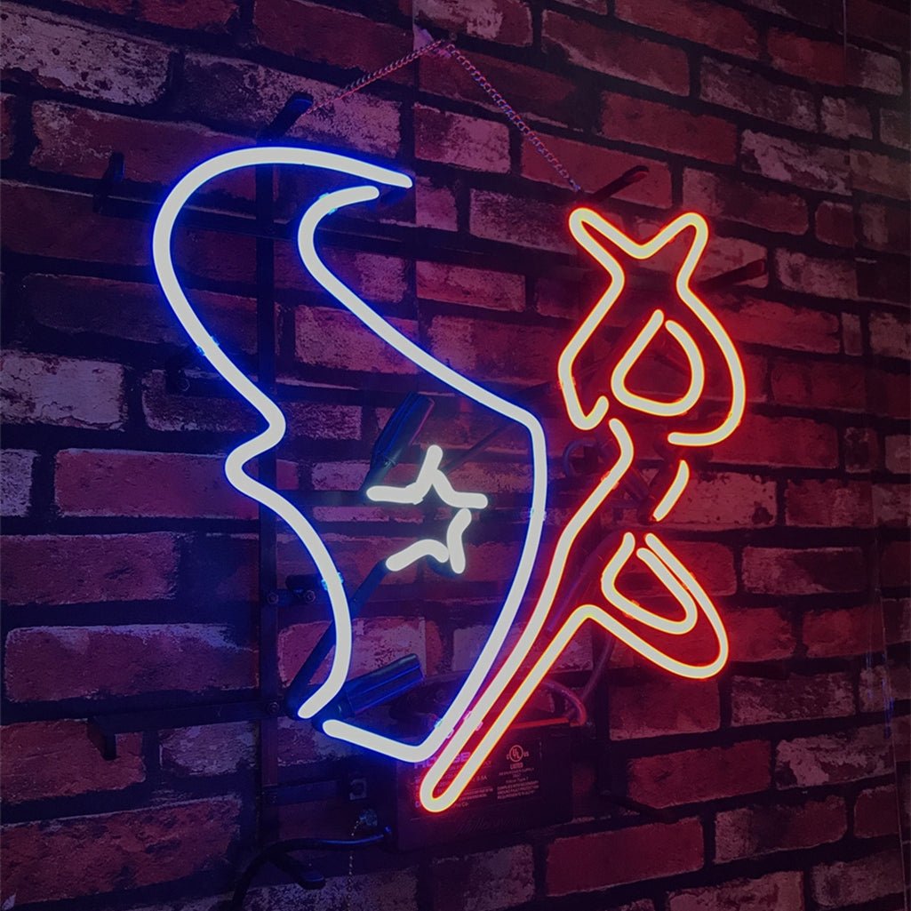 Houston Texans Neon Signs Light - themonogram manor 