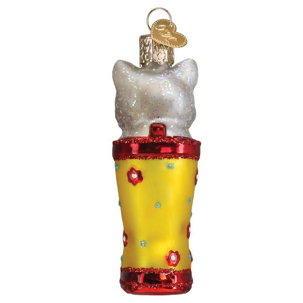 Kitten In Rain Boot Ornament - themonogram manor 