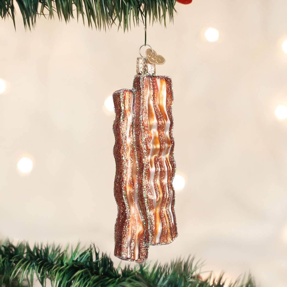 Bacon Strips Ornament - themonogram manor 