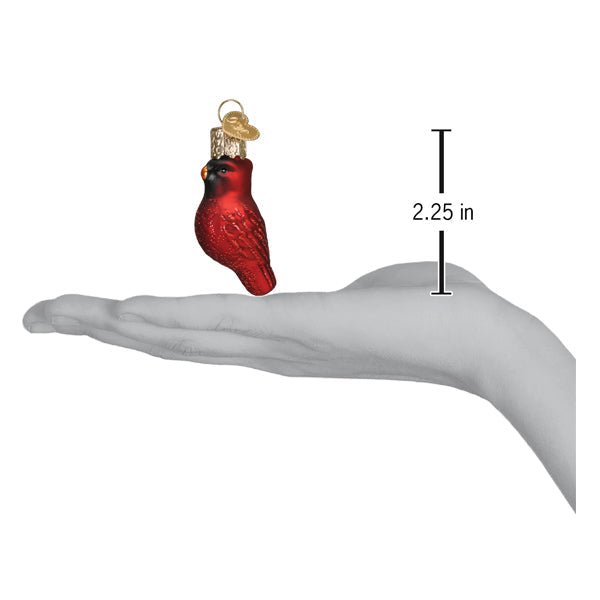 Mini Red Cardinal Ornament - themonogram manor 