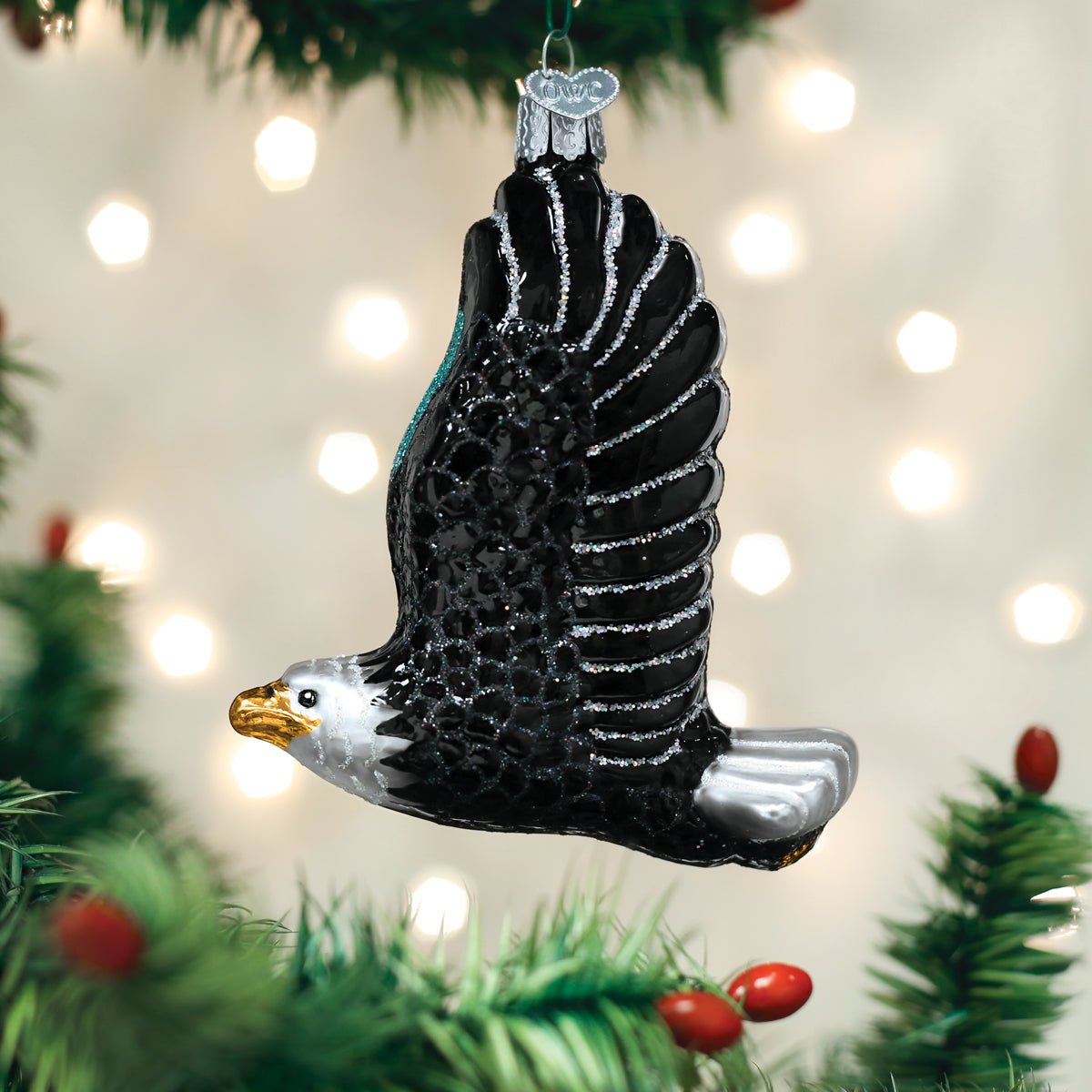 Eagle In Flight Ornament - themonogram manor 