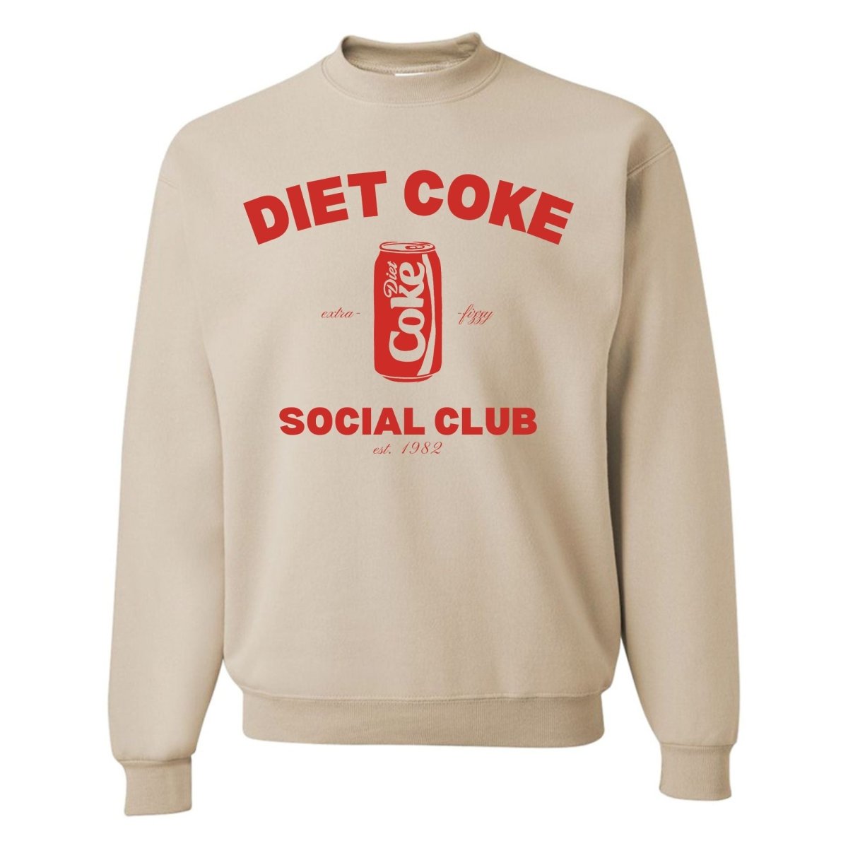 'Diet Coke Social Club' Crewneck Sweatshirt - themonogram manor 