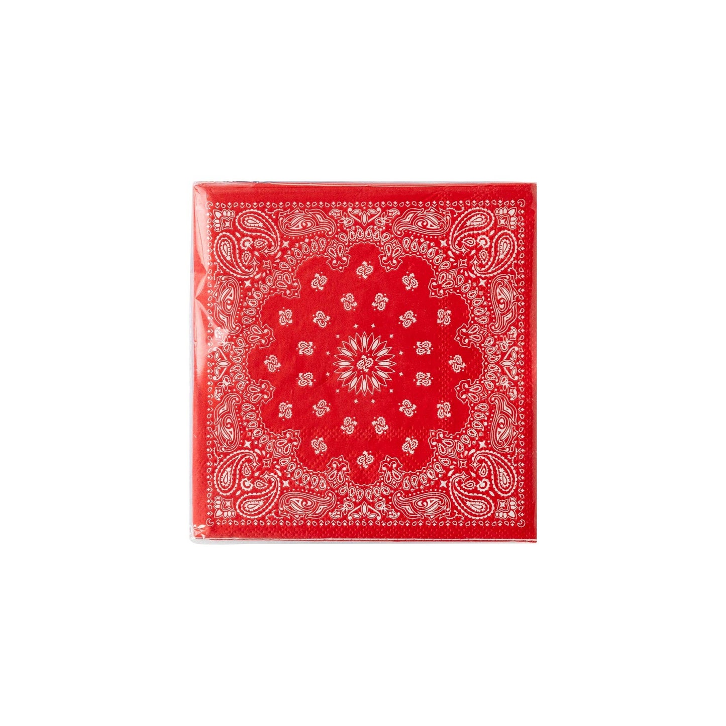PLTS368T - MME - Bandana Cocktail Napkin Set - themonogram manor 