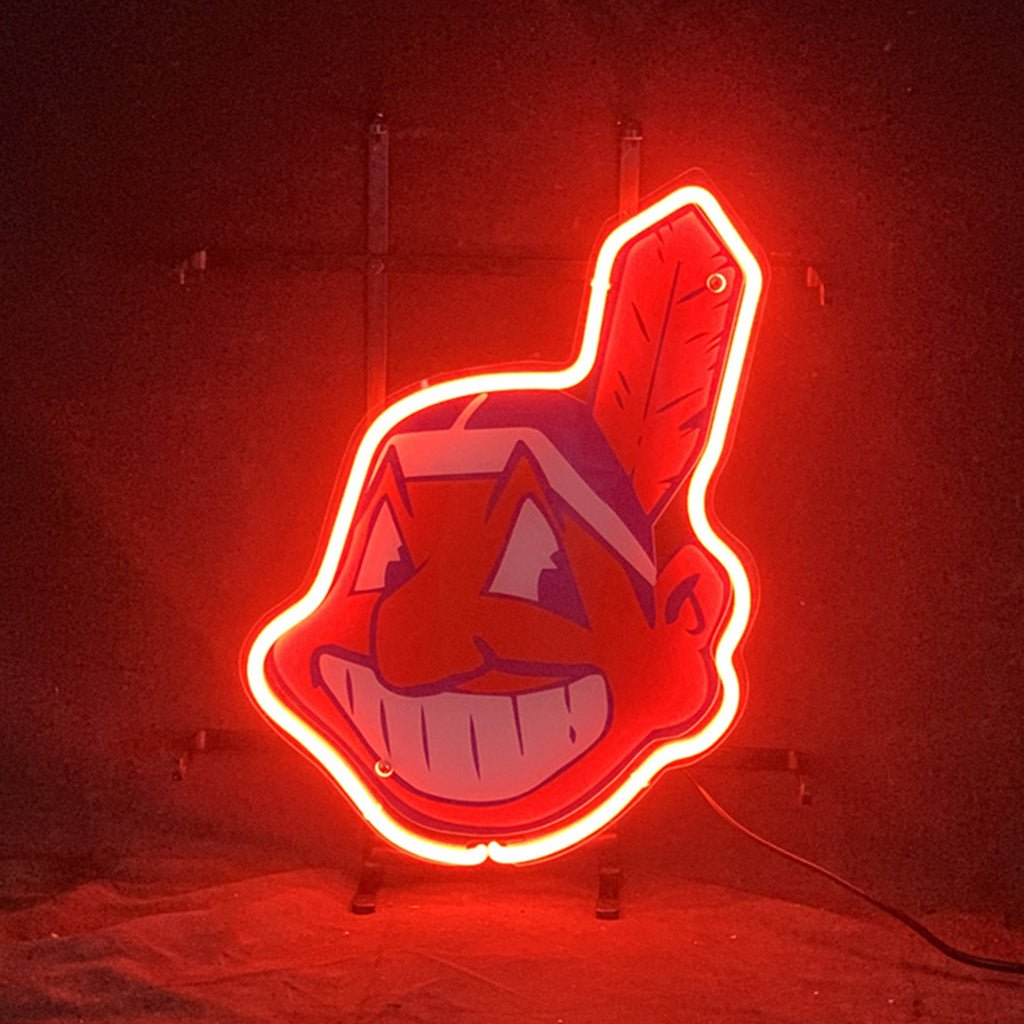 MLB Cleveland Indians Neon Sign Light - themonogram manor 