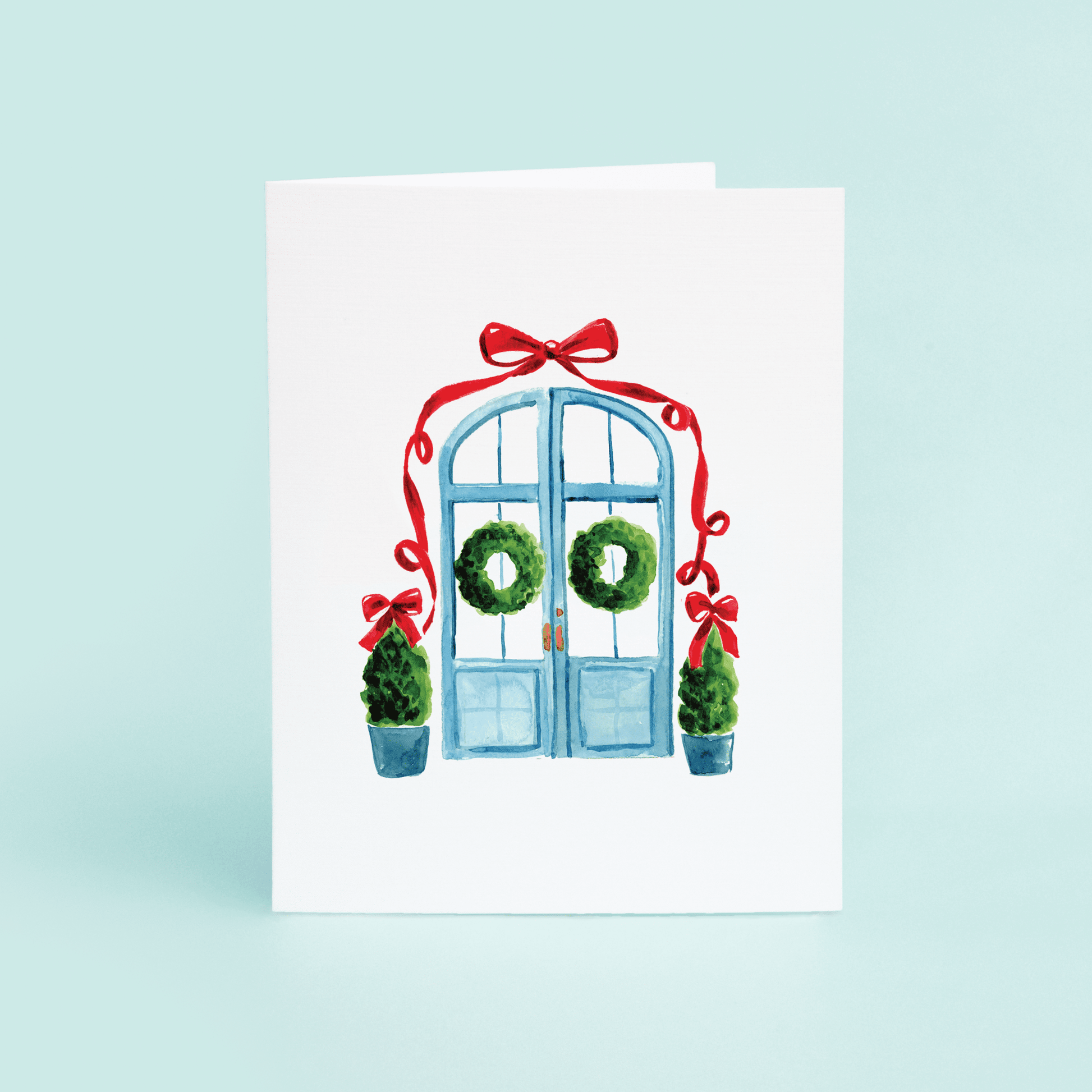 Christmas Doors - themonogram manor 