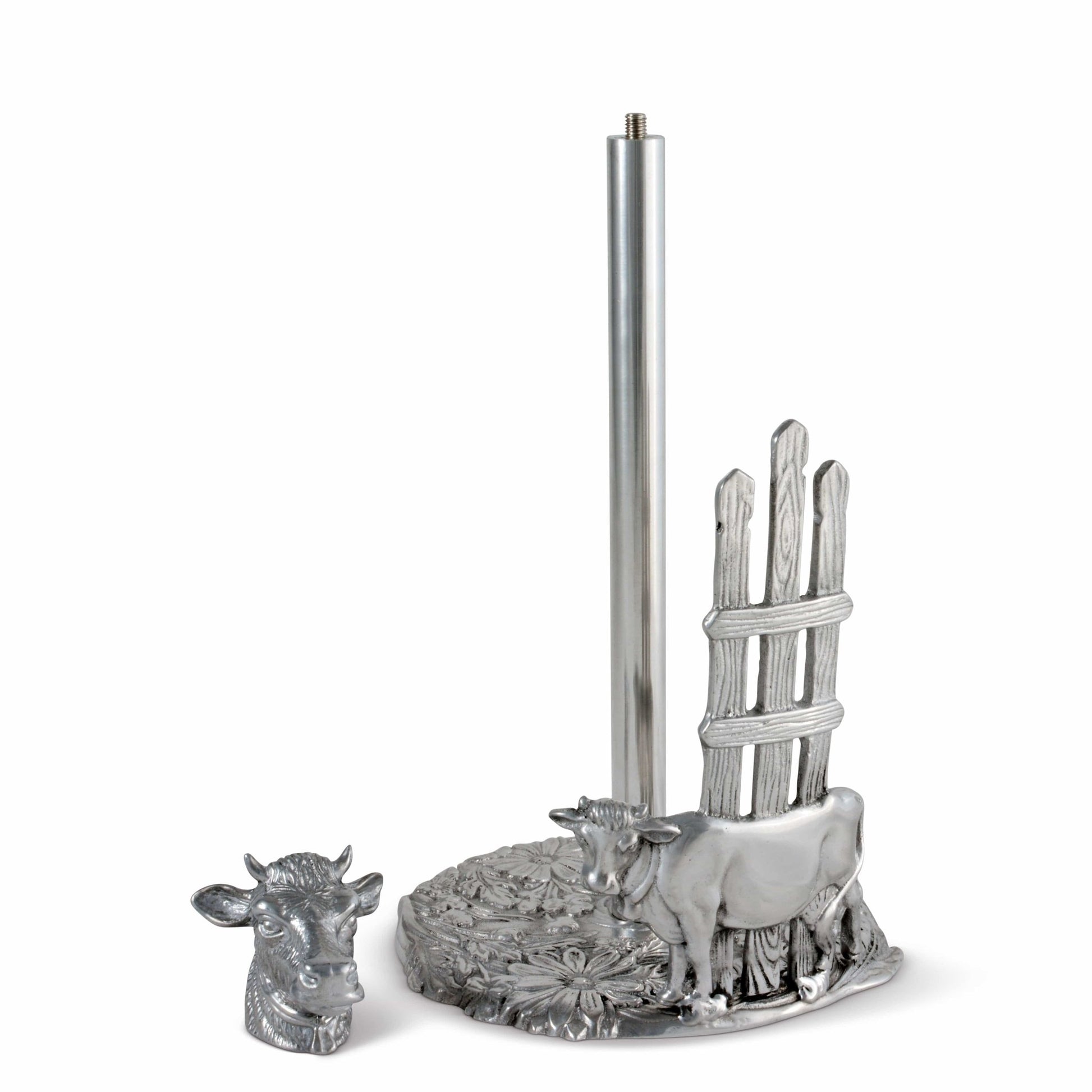 Cow Paper Towel Holder - themonogram manor 