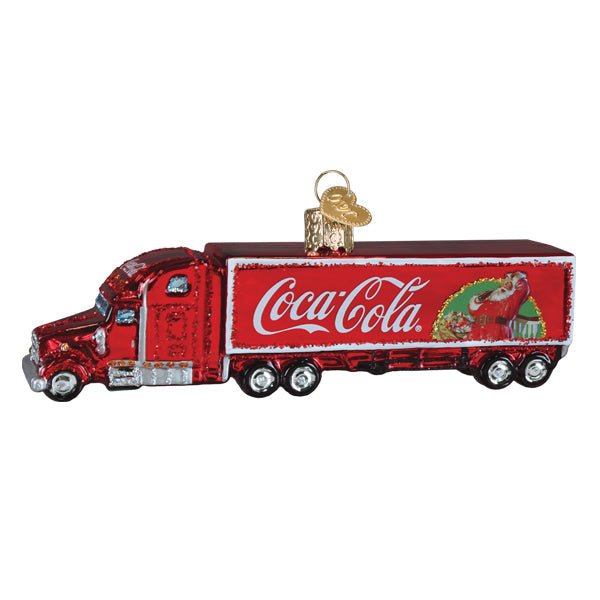 Coca-cola Christmas Truck Ornament - themonogram manor 