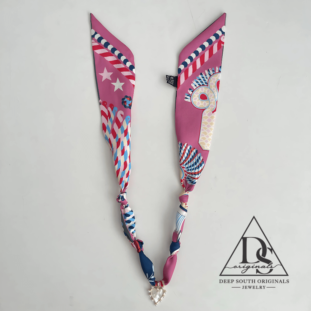 Dreamland Pearl Scarf Necklace - themonogram manor 