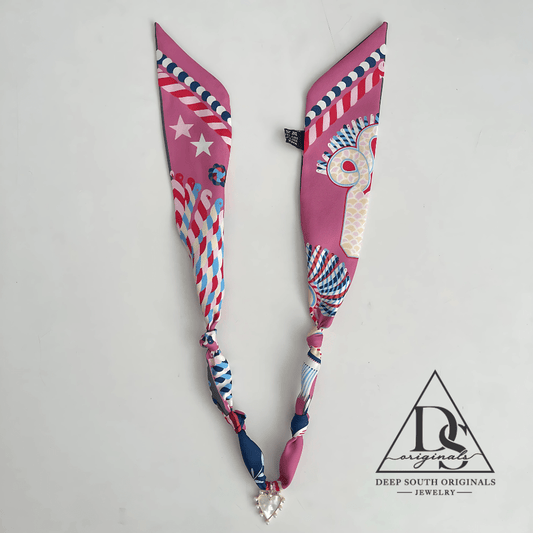 Dreamland Pearl Scarf Necklace - themonogram manor 