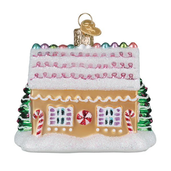Sugar Coated Cottage Ornament - themonogram manor 