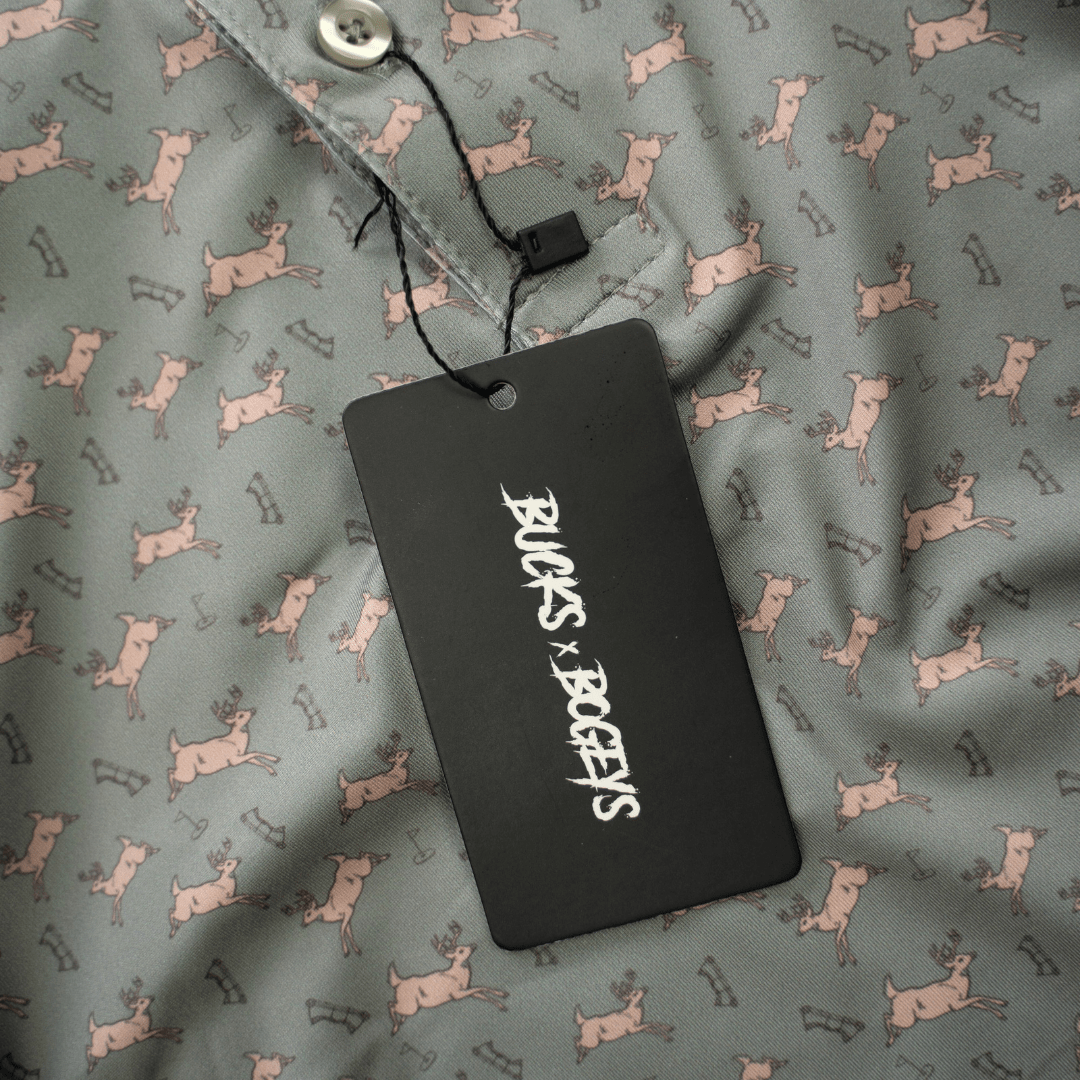 "Bows & Bucks" Golf Polo - themonogram manor 