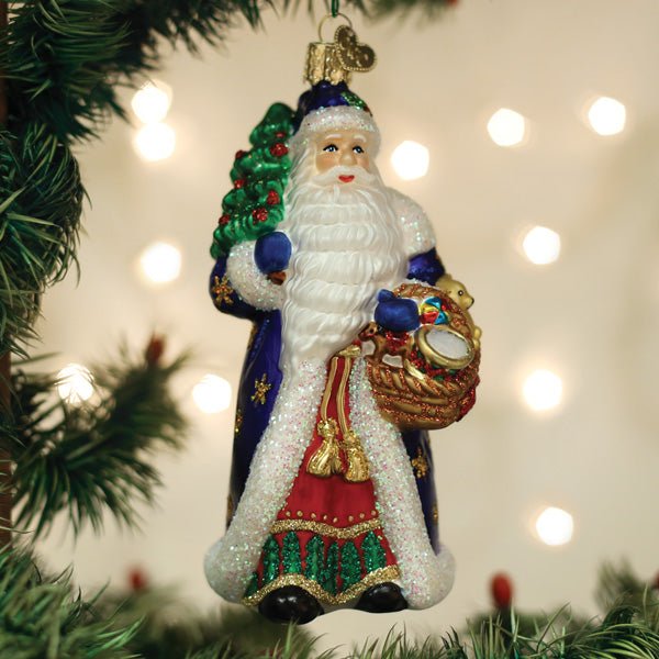 Regal Father Christmas Ornament - #themonogram manor #