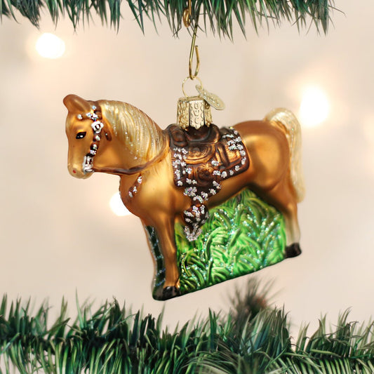 Western Horse Ornament - #themonogram manor #