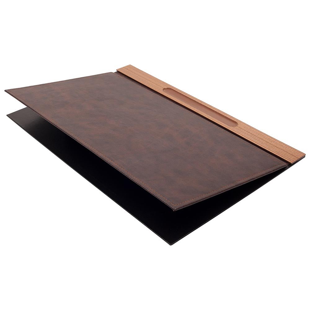MOOG Zebrona Leather Desk Organizer Set - 11 PCS - themonogram manor 