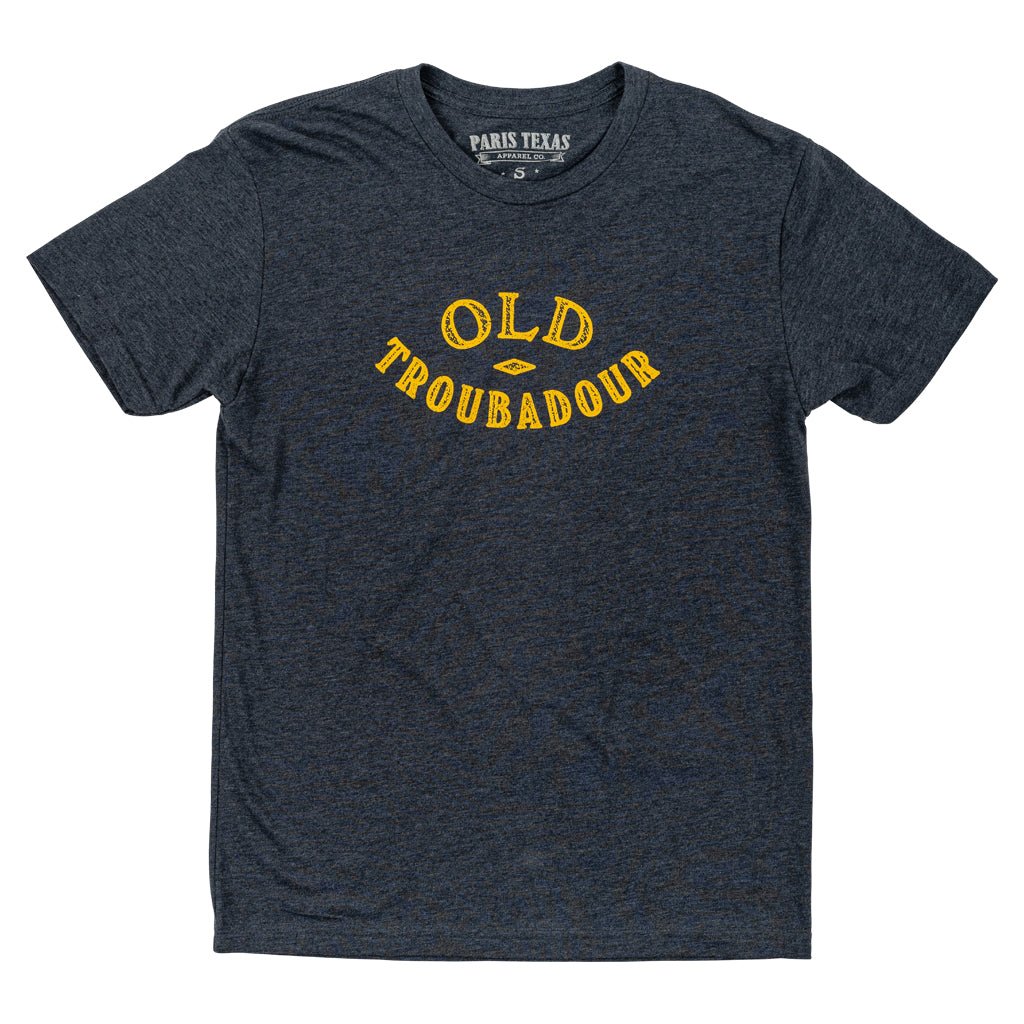 Old Troubadour T-Shirt - Charcoal - themonogram manor 