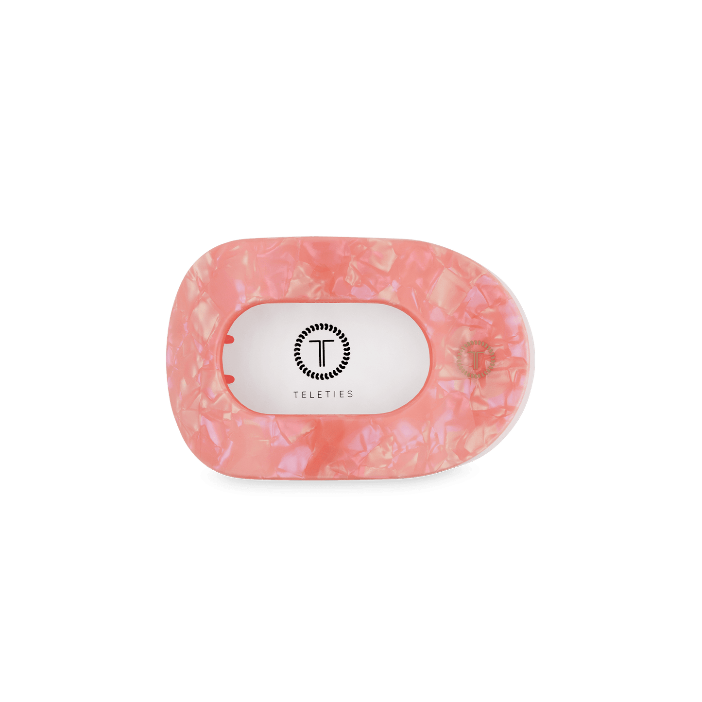Dreamsicle Small Flat Round Hair Clip - themonogram manor 