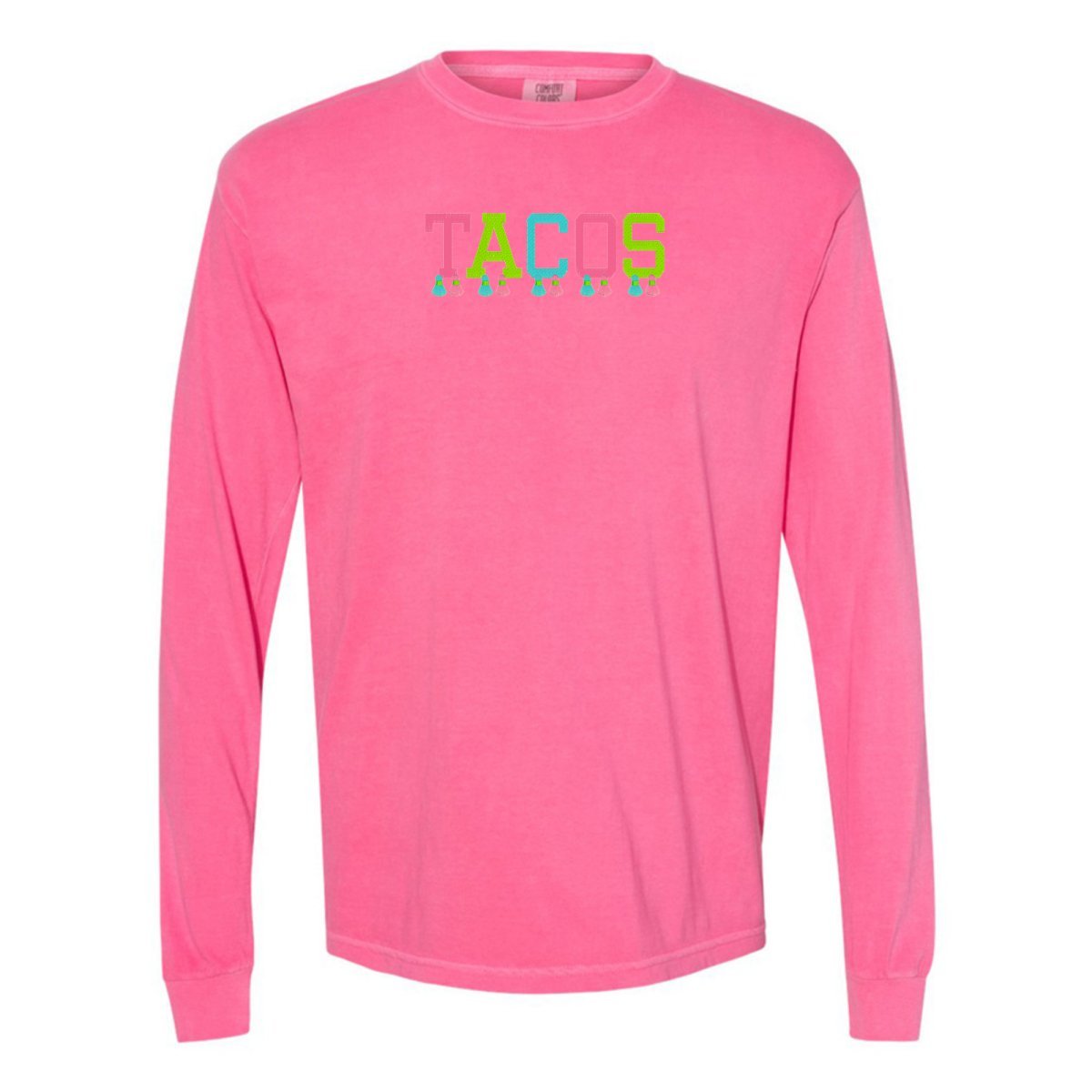 Embroidered Tasseled 'Tacos' Long Sleeve - themonogram manor 