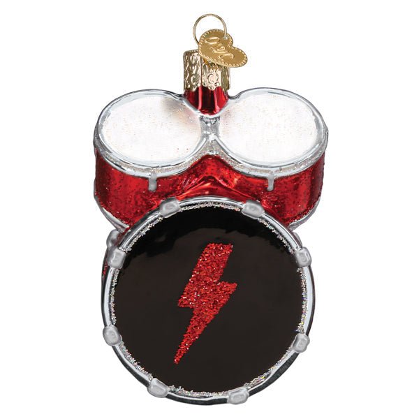 AC/DC Drum Set Ornament - themonogram manor 