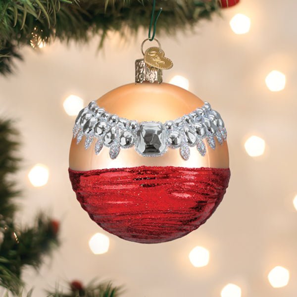 Girl's Best Friend Round Ornament - themonogram manor 