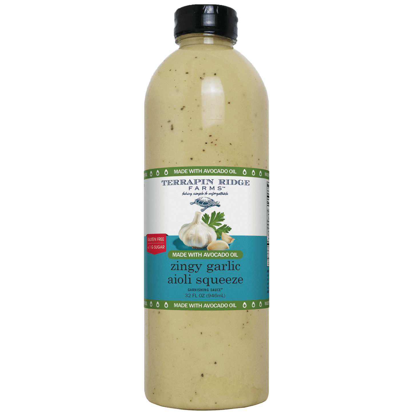 Avo Zingy Garlic Aioli - Quart - themonogram manor 