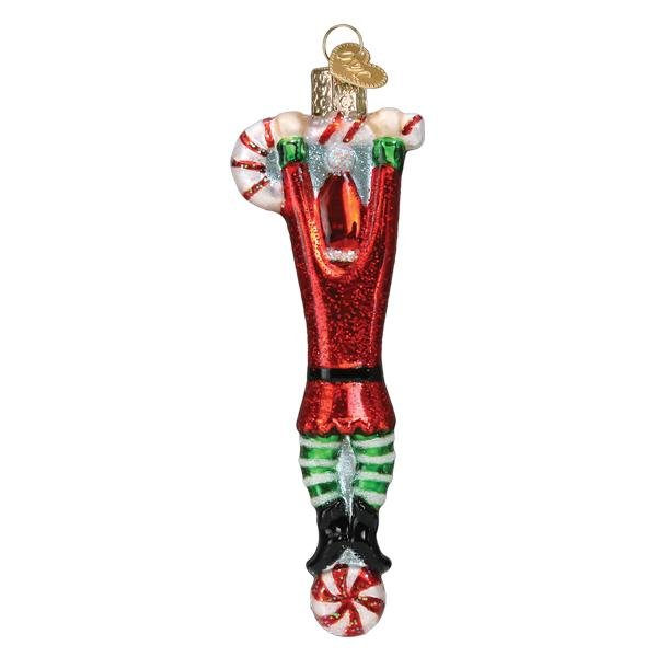Playful Elf Ornament - #themonogram manor #