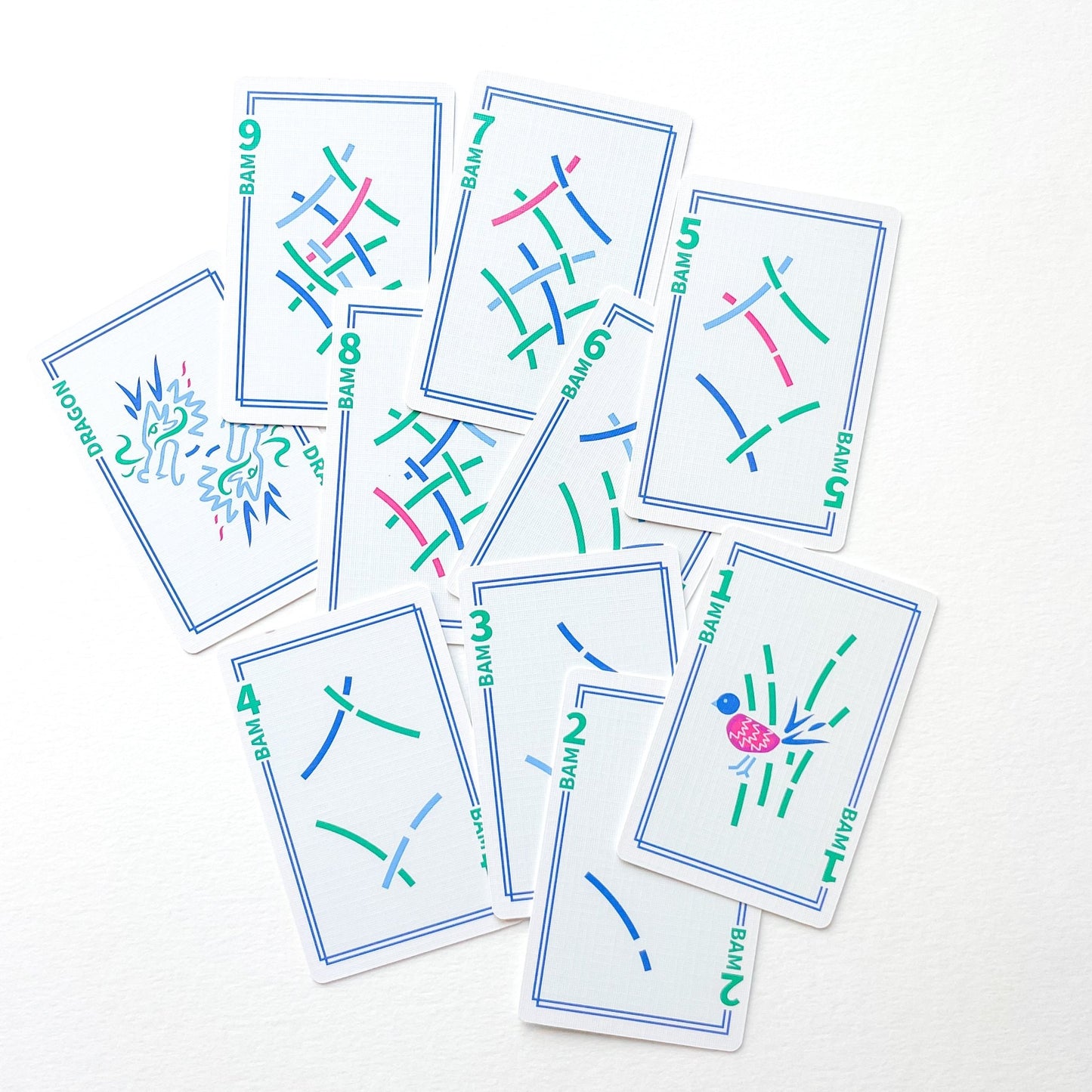 Play Away Mahjong Cards: Modern Edition - themonogram manor 