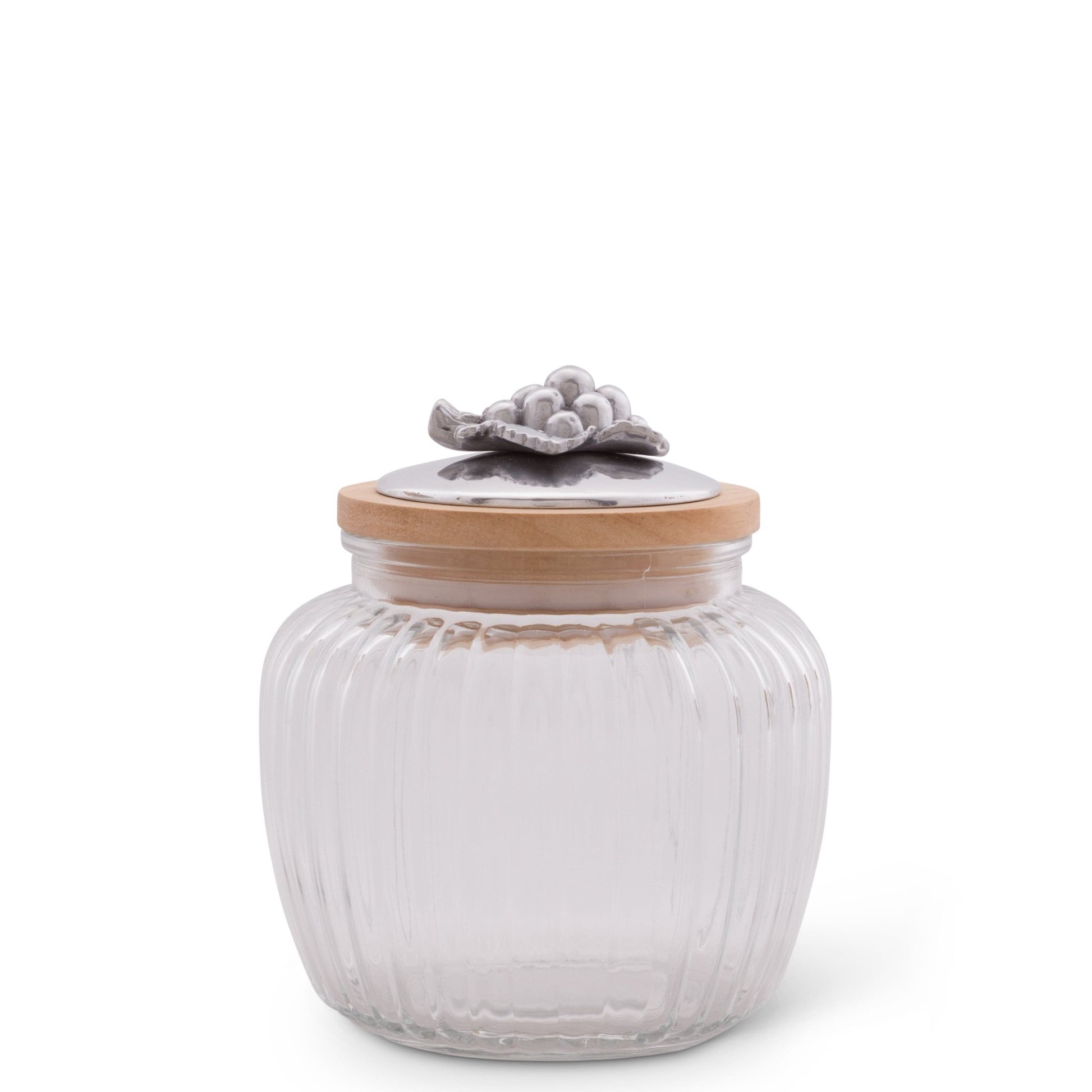 Grape Knob Glass Canisters - themonogram manor 