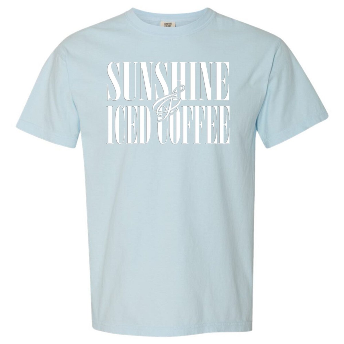 PUFF 'Sunshine & Iced Coffee' T-Shirt - themonogram manor 