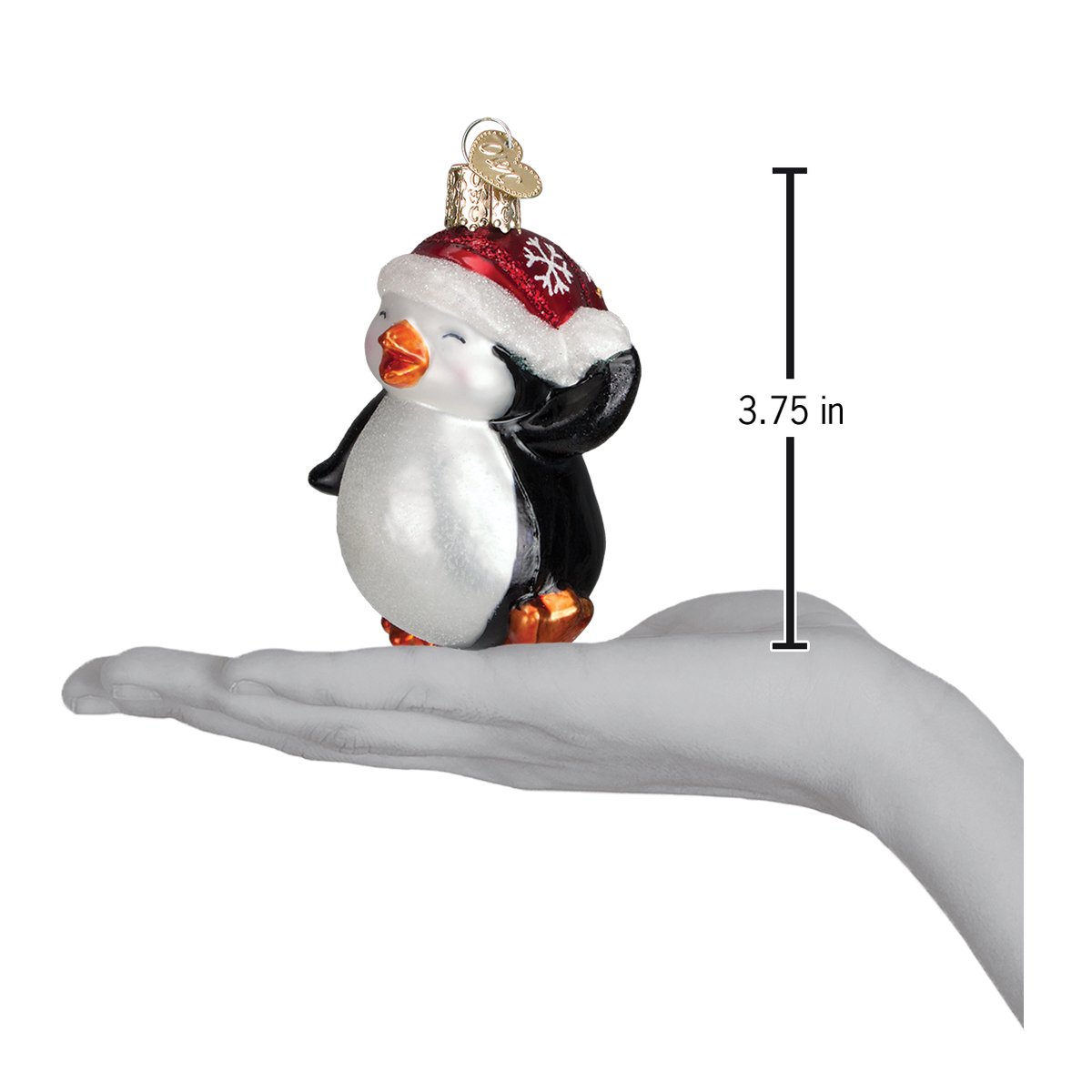 Dancing Penguin Ornament - #themonogram manor #