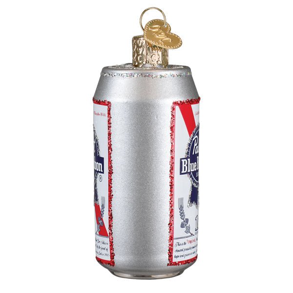 Pabst Blue Ribbon Beer Can Ornament - themonogram manor 