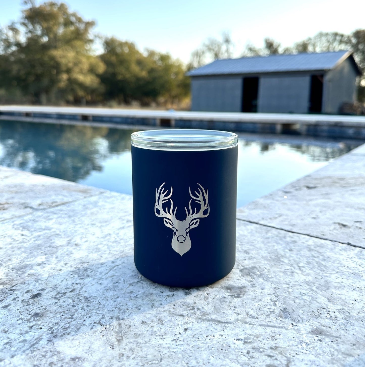 Limited Edition Deer Hunter Set of 4 Whiskey Glasses - themonogram manor 