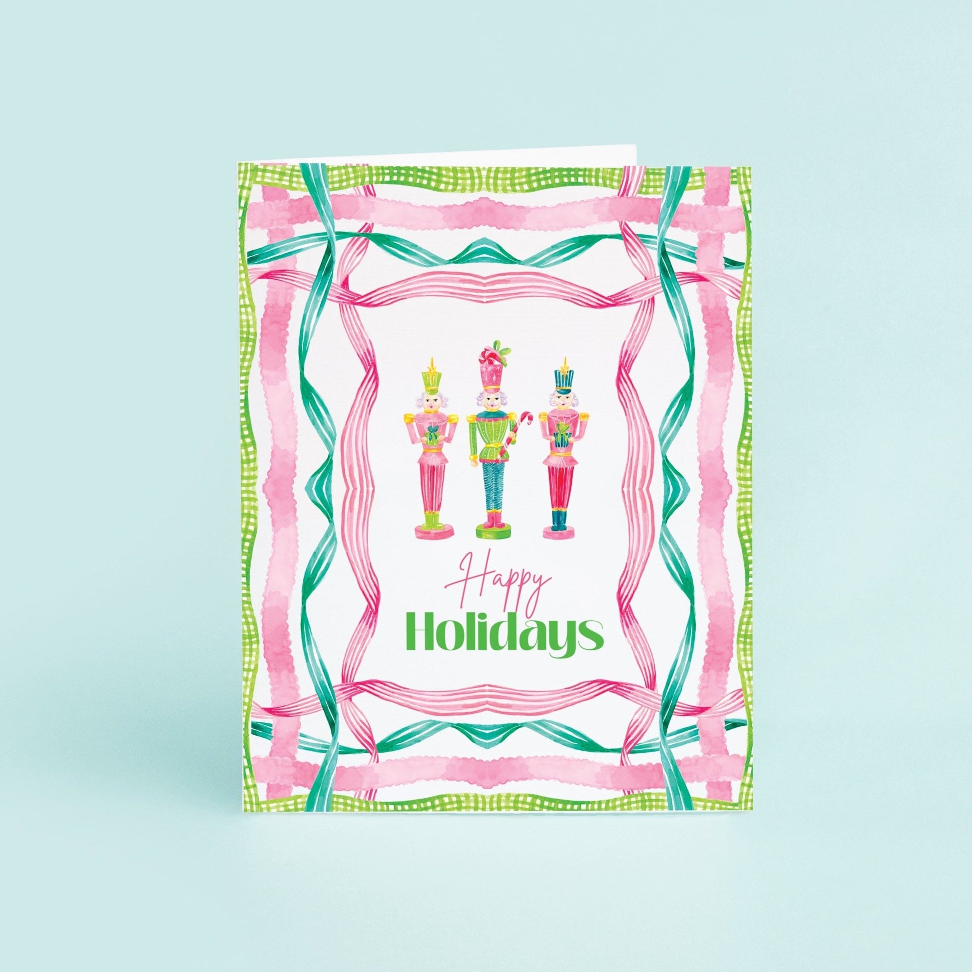 Happy Holidays Nutcrackers - themonogram manor 