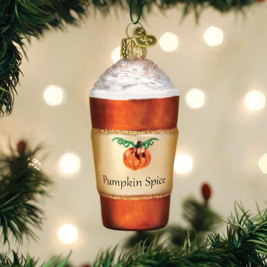 Pumpkin Spice Latte Ornament - themonogram manor 