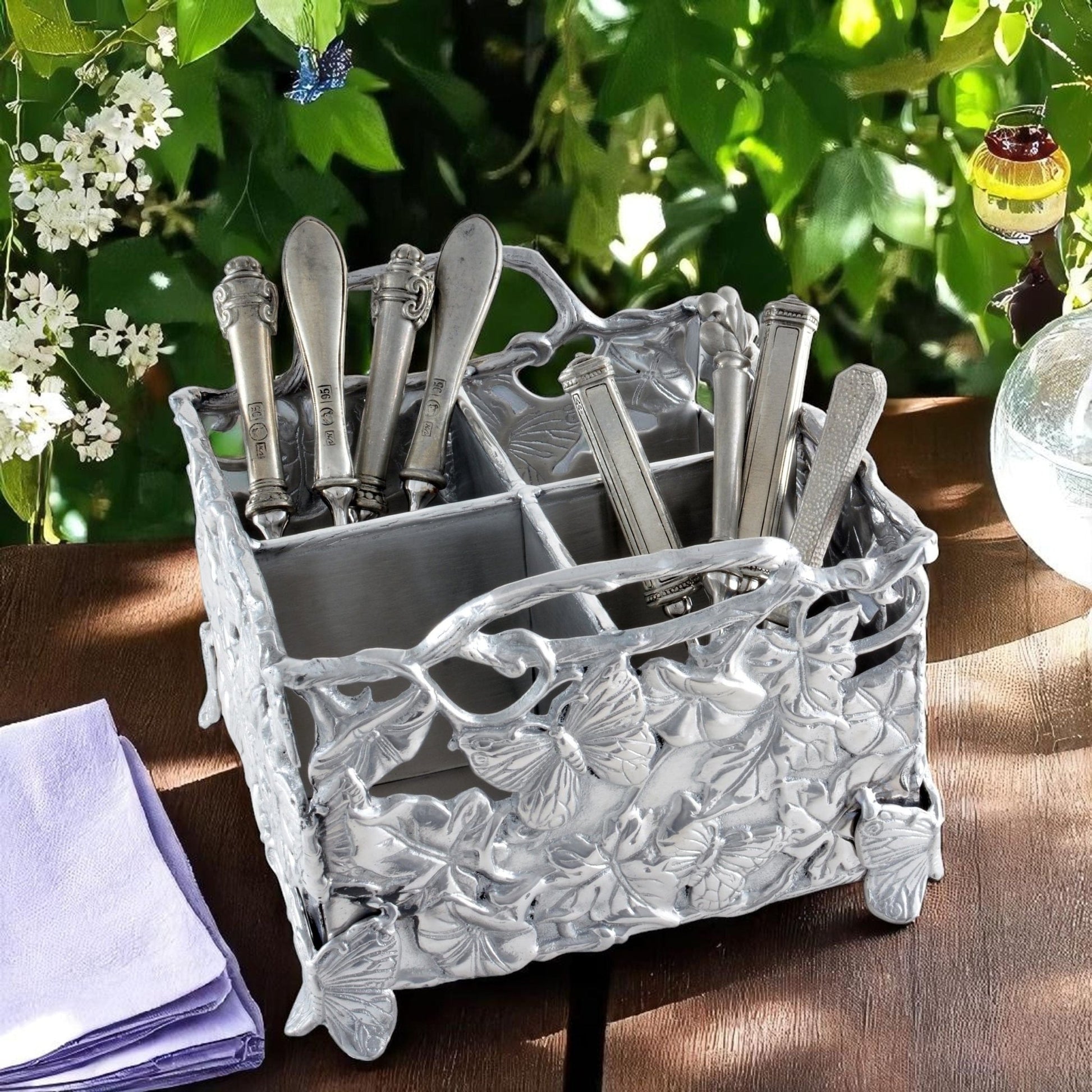 Butterfly Flatware Caddy - themonogram manor 